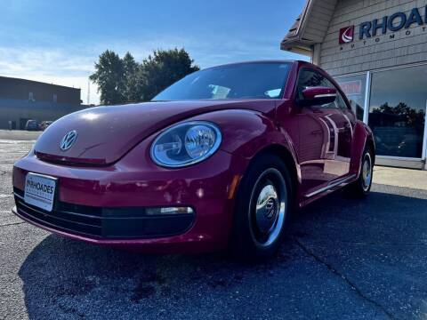 2012 Volkswagen Beetle for sale at Rhoades Automotive Inc. in Columbia City IN
