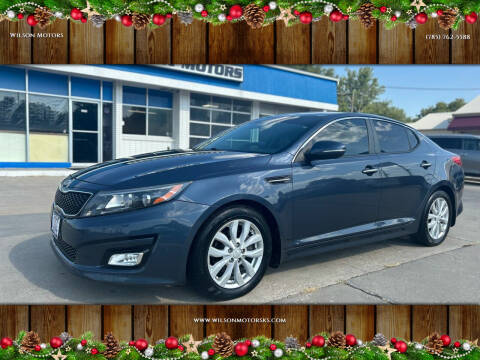 2015 Kia Optima for sale at Wilson Motors in Junction City KS