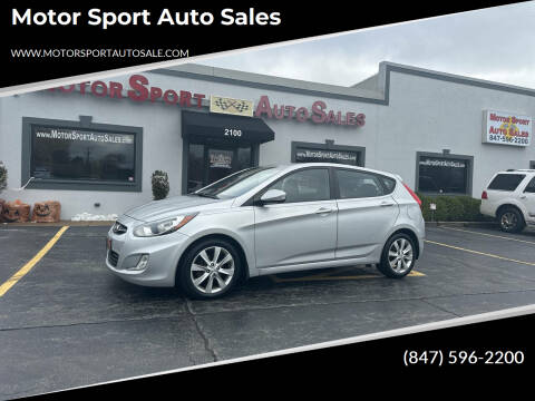 2013 Hyundai Accent for sale at Motor Sport Auto Sales in Waukegan IL