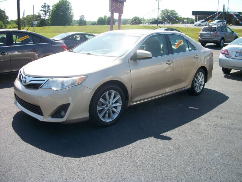 2012 Toyota Camry for sale at Lentz's Auto Sales in Albemarle NC