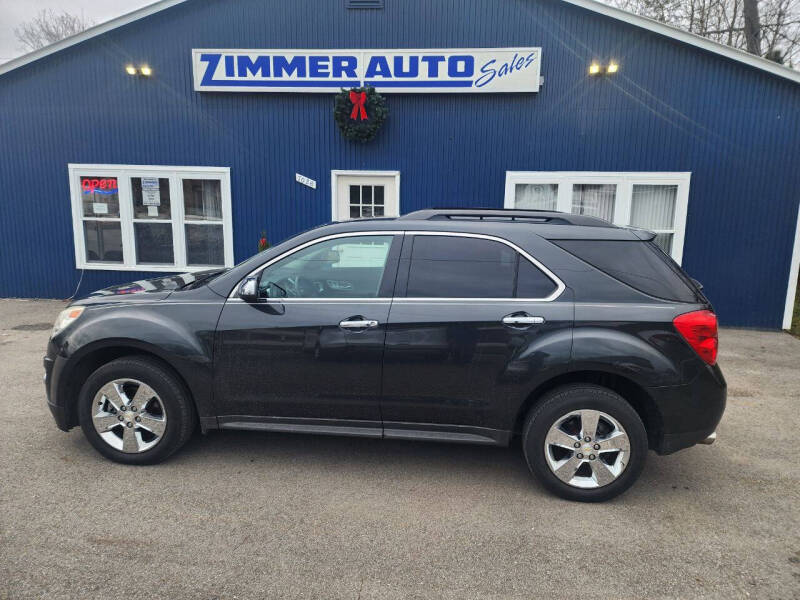 2014 Chevrolet Equinox for sale at Zimmer Auto Sales in Lexington MI
