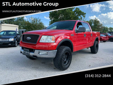 2004 Ford F-150 for sale at STL Automotive Group in O'Fallon MO