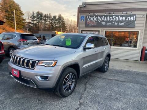 2018 Jeep Grand Cherokee for sale at Variety Auto Sales in Worcester MA