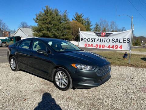 2016 Ford Fusion for sale at BOOST AUTO SALES in Saint Louis MO