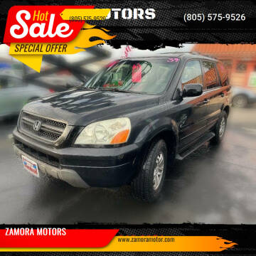 2003 Honda Pilot for sale at ZAMORA MOTORS SM in Santa Maria CA