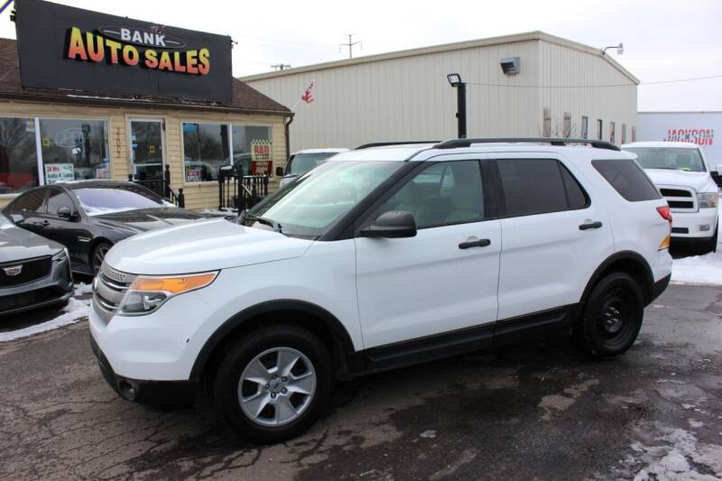 2013 Ford Explorer for sale at BANK AUTO SALES in Wayne MI
