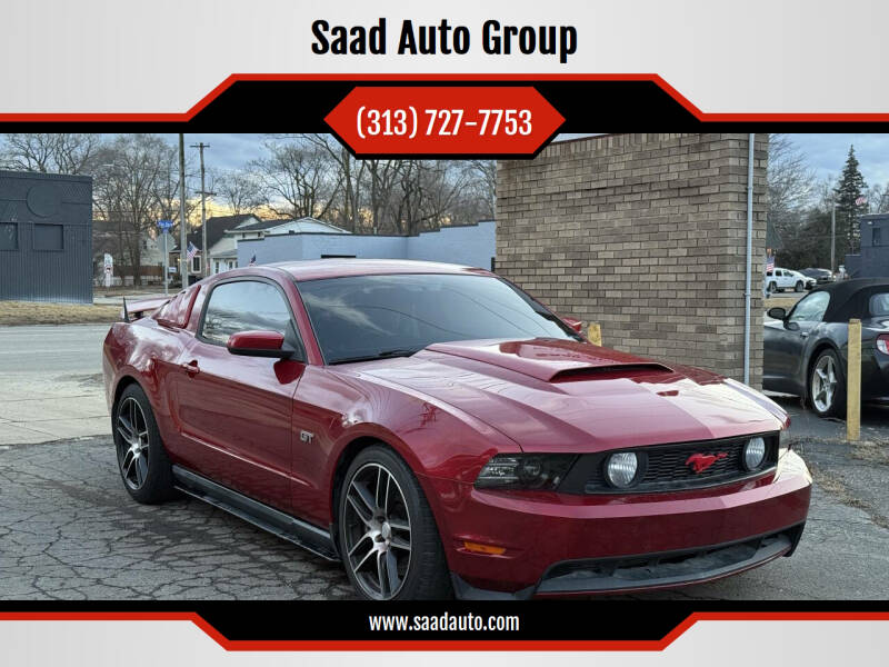 2010 Ford Mustang for sale at Saad Auto Group in Dearborn Heights MI