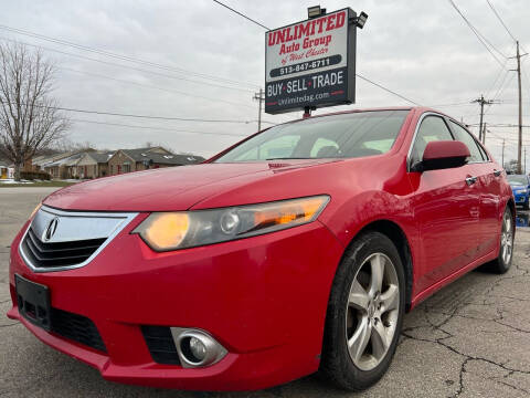 2013 Acura TSX for sale at Unlimited Auto Group in West Chester OH
