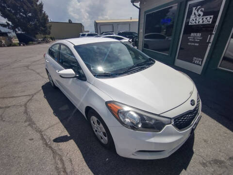 2016 Kia Forte for sale at K & S Auto Sales in Smithfield UT