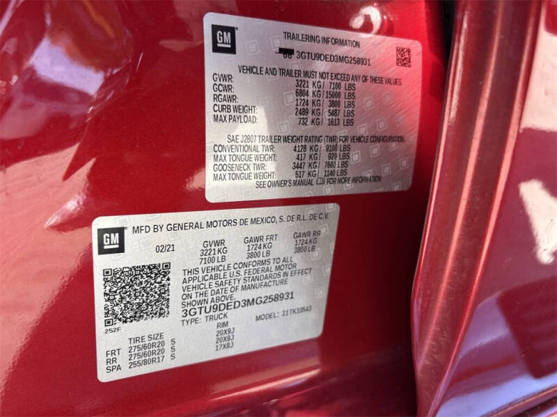 2021 GMC Sierra 1500