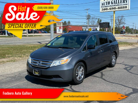2012 Honda Odyssey for sale at Foxboro Auto Gallery in Foxboro MA