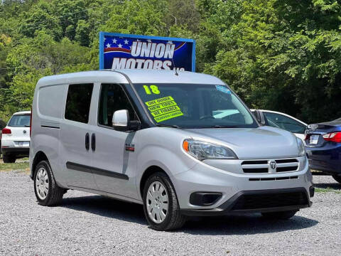 2018 RAM ProMaster City for sale at Union Motors in Seymour TN