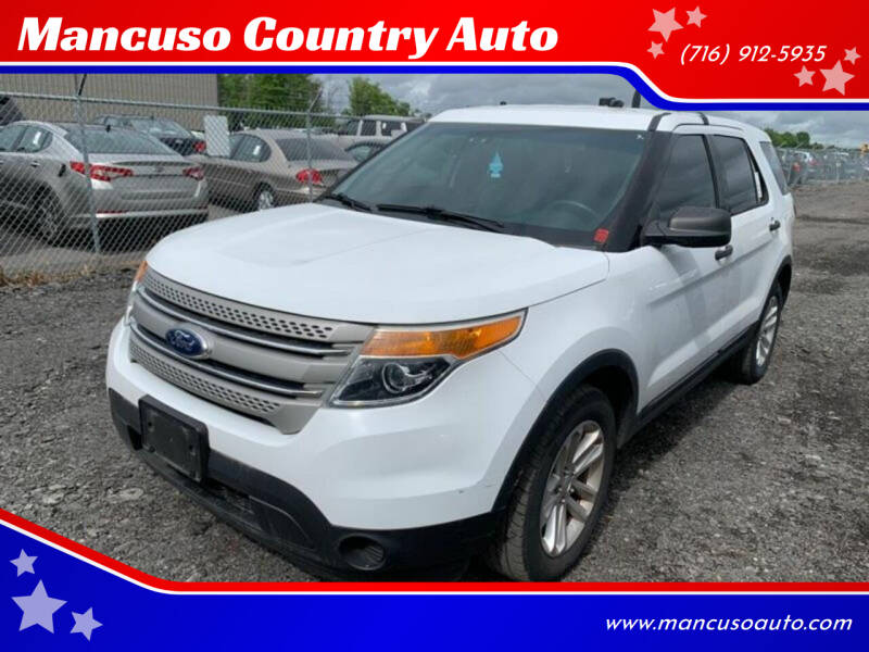 2015 Ford Explorer for sale at Mancuso Country Auto in Batavia NY