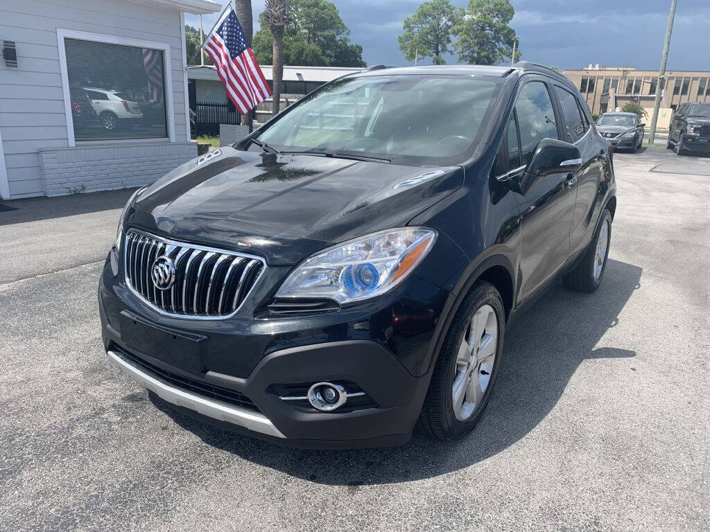 Black 2016 Buick Encore Base Base 4dr Crossover 2