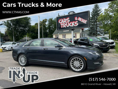 2014 Lincoln MKZ for sale at Cars Trucks & More in Howell MI