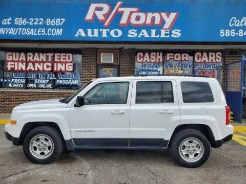 2013 Jeep Patriot for sale at R Tony Auto Sales in Clinton Township MI