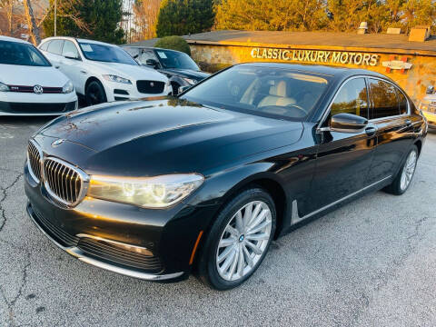 2018 BMW 7 Series for sale at Classic Luxury Motors in Buford GA