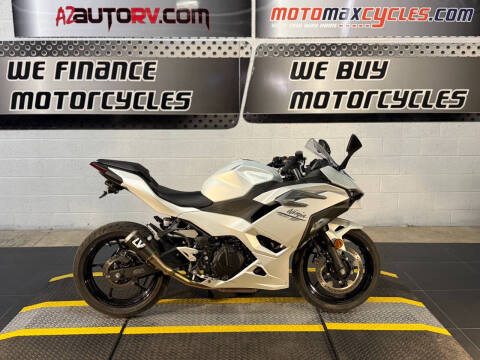 2024 Kawasaki Ninja 500 for sale at AZMotomania.com in Mesa AZ