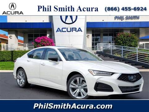 2022 Acura TLX for sale at PHIL SMITH AUTOMOTIVE GROUP - Phil Smith Acura in Pompano Beach FL