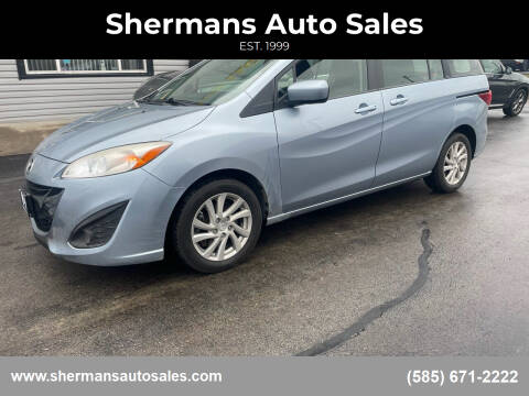 2012 Mazda MAZDA5 for sale at Shermans Auto Sales in Webster NY