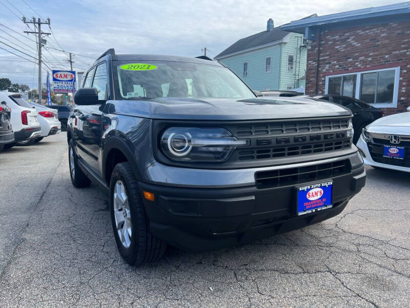 2021 Ford Bronco Sport for sale at Sam's Auto Sales in Cranston RI