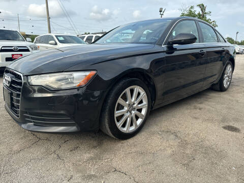 2013 Audi A6 for sale at FAIR DEAL AUTO SALES INC in Houston TX