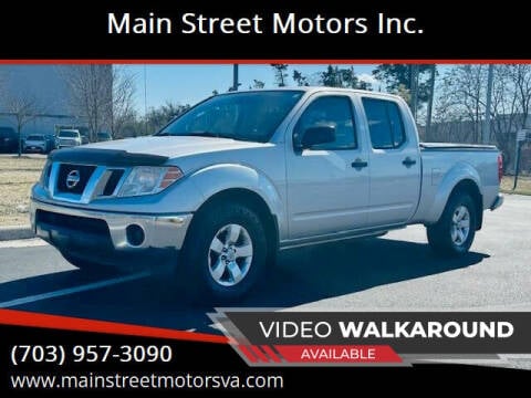 2011 Nissan Frontier for sale at Main Street Motors Inc. in Chantilly VA