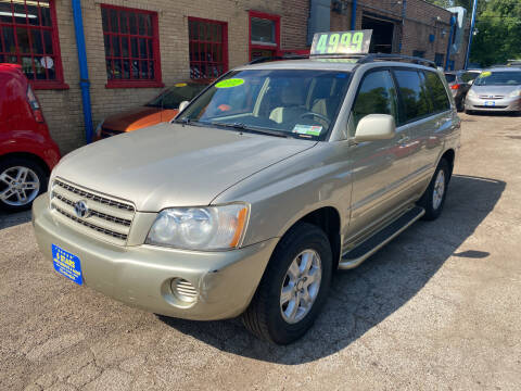 2002 Toyota Highlander for sale at 5 Stars Auto Service and Sales in Chicago IL