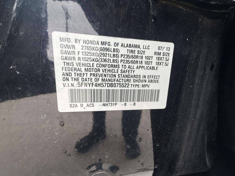 2013 Honda Pilot EX-L