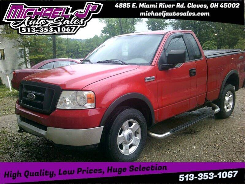 2004 Ford F-150 for sale at MICHAEL J'S AUTO SALES in Cleves OH