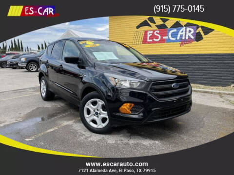 2019 Ford Escape for sale at Escar Auto - 9809 Montana Ave Lot in El Paso TX