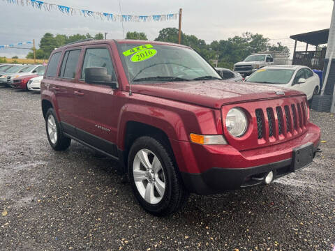 2016 Jeep Patriot for sale at VKV Auto Sales in Laurel MD