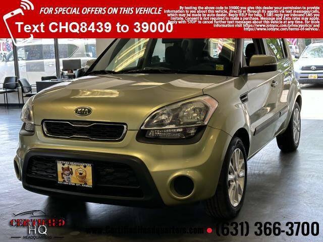 2012 Kia Soul for sale at CERTIFIED HEADQUARTERS in Saint James NY