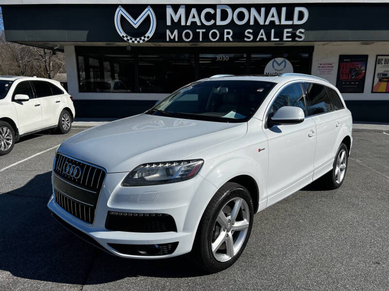 2014 Audi Q7 for sale at MacDonald Motor Sales in High Point NC