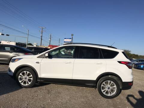 2018 Ford Escape for sale at L & L Sales in Mexia TX