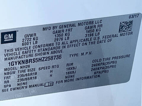 2017 Cadillac XT5 Luxury