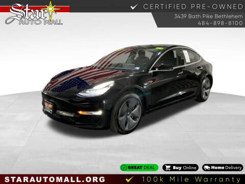 2018 Tesla Model 3 for sale at STAR AUTO MALL 512 in Bethlehem PA