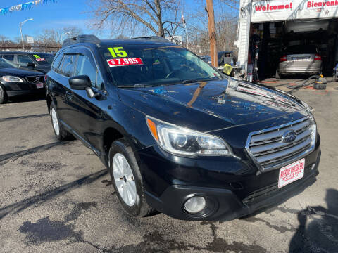 2015 Subaru Outback for sale at Riverside Wholesalers 2 in Paterson NJ