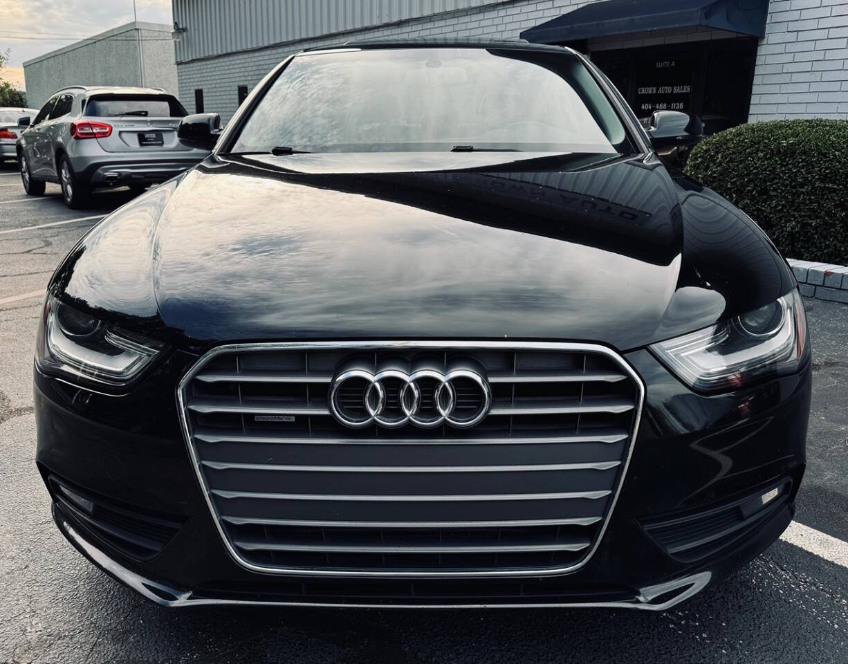 2013 Audi A4 for sale at Crown Auto Sales in Marietta, GA