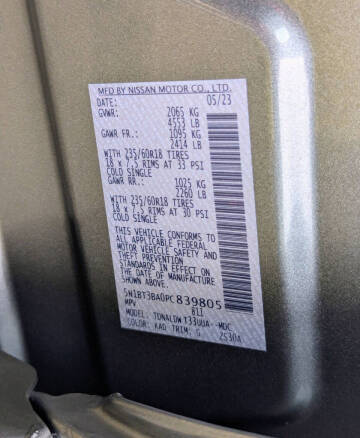 2023 Nissan Rogue SV