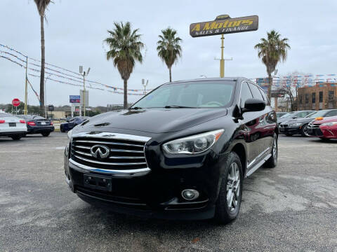 2013 Infiniti JX35 for sale at A MOTORS SALES AND FINANCE - 10110 West Loop 1604 N in San Antonio TX