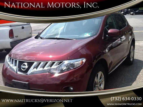 2010 Nissan Murano for sale at National Motors, Inc. in Avenel NJ