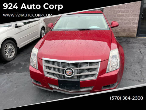 2008 Cadillac CTS for sale at 924 Auto Corp in Sheppton PA