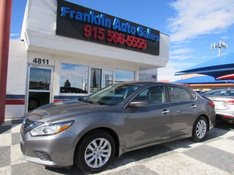 2017 Nissan Altima for sale at Franklin Auto Sales in El Paso TX