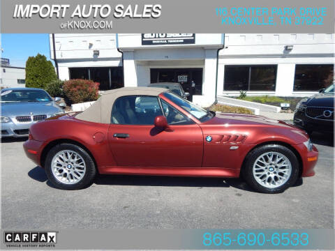 2001 BMW Z3 2.5i