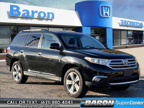 2012 Toyota Highlander for sale at Baron Super Center in Patchogue NY