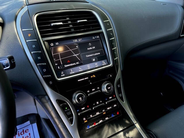 2019 Lincoln Nautilus Reserve