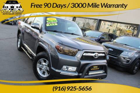 2011 Toyota 4Runner for sale at West Coast Auto Sales Center in Sacramento CA