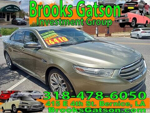 2013 Ford Taurus for sale at Brooks Gatson Investment Group in Bernice LA