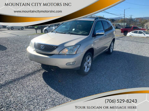 2007 Lexus RX 350 for sale at MOUNTAIN CITY MOTORS INC in Dalton GA